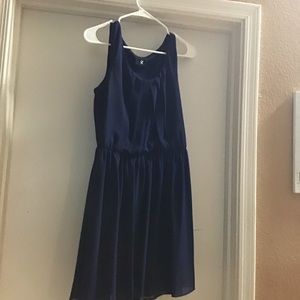Navy blue dress